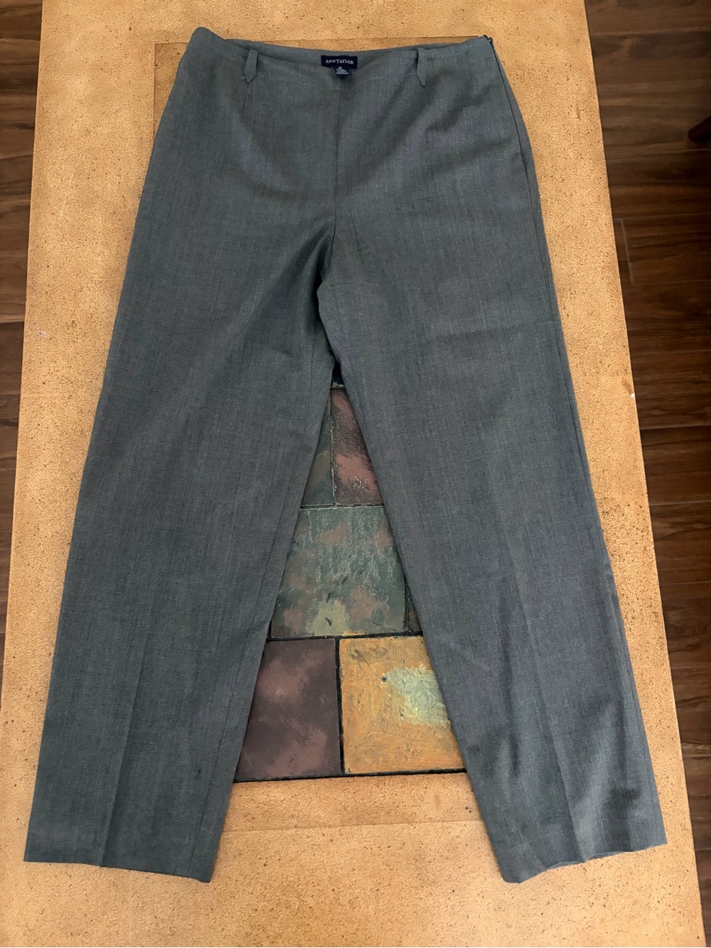 Ann Taylor Women's Dress Pants Gray, Size 14